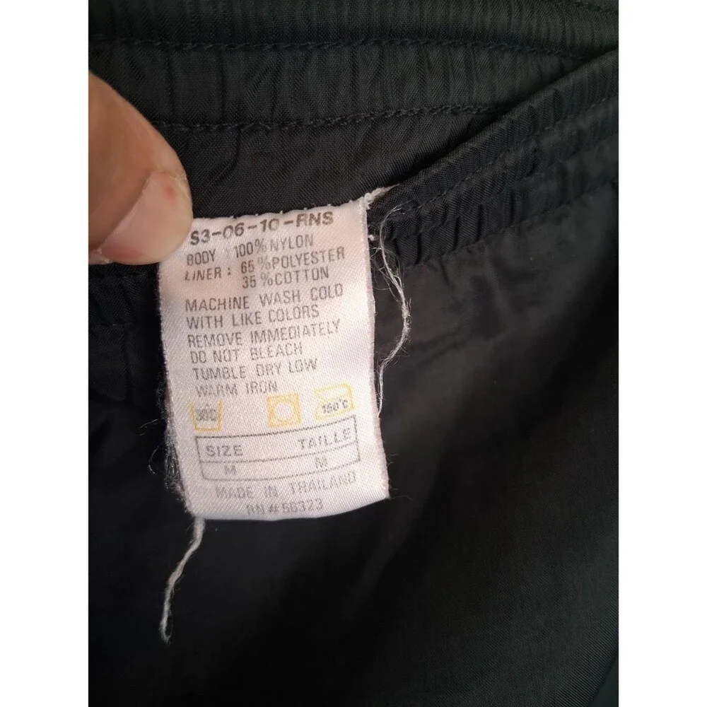 Nike Vintage Swim Trunks Men’s Medium Black Shorts Mesh Lined Swoosh Logo Beach